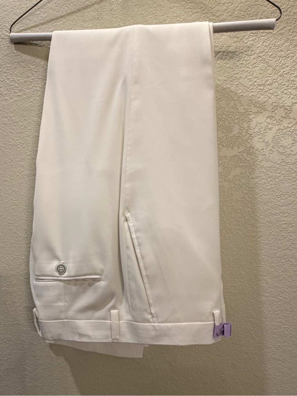 Classic White Menâs Dress Pants 32x32 Like New